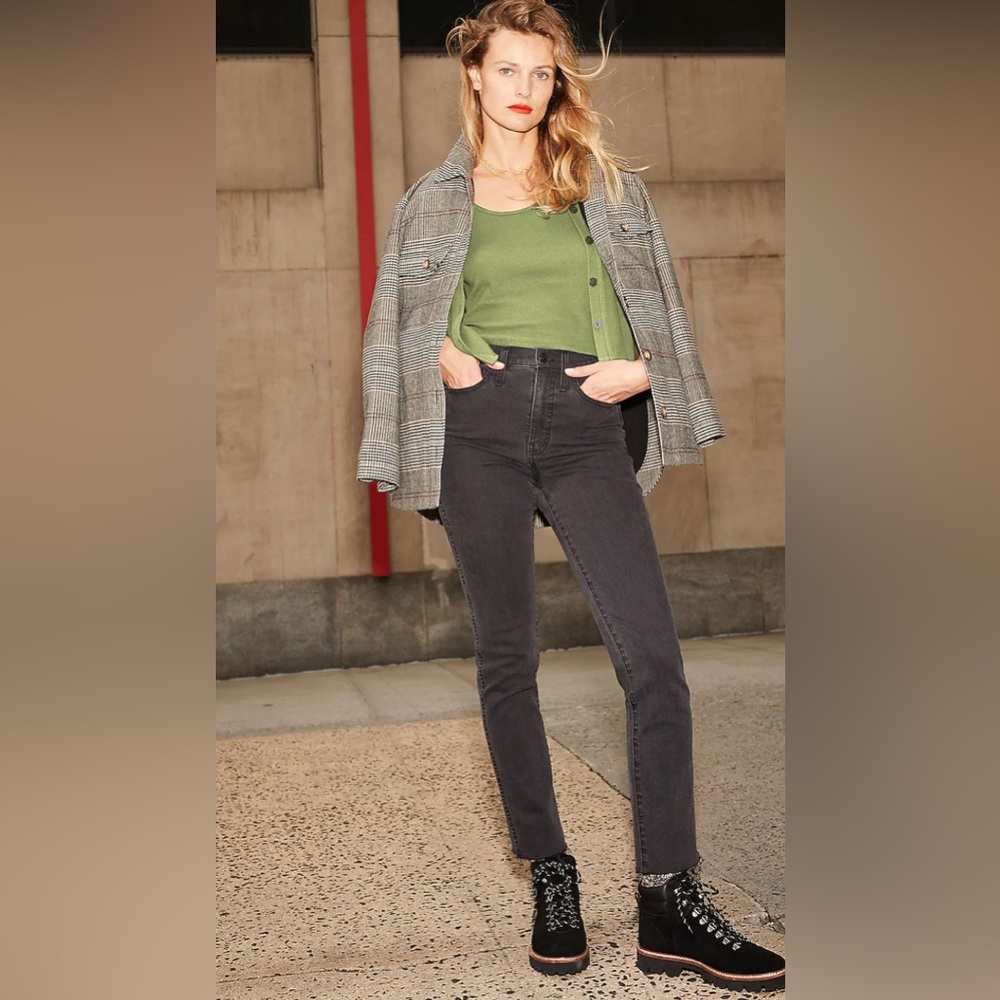 Madewell stovepipe jeans